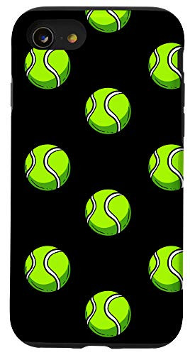 iPhone SE -2020- / 7 / 8 Tennis Ball Shape Pattern Gift - Tennis Player Case