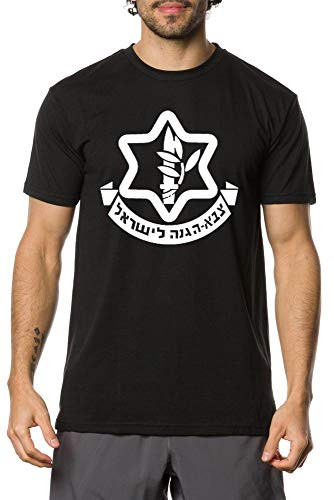 Epic MMA Gear Krav MAGA Tri-Blend T-Shirt - Krav MAGA Shirt IDF 1.0" -Black, XL-