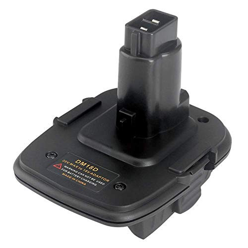 Mellif 18v to 20v Adapter DM18D for Dewalt 18V Tools, for Dewalt 20V Lithium Battery for Milwaukee 18V Lithium Battery Convert to for Dewalt 18V NiCad  and  NiMh Battery Tools