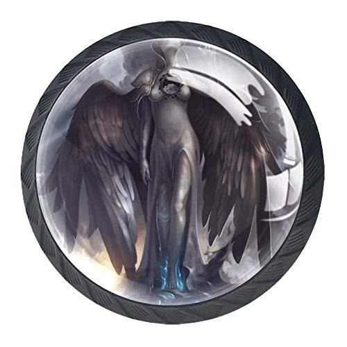 Goddess Cabinet knob Drawer Pull Handle Cabinet Cupboard Wardrobe Door Pull-4pcs-