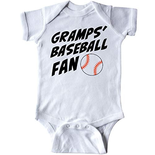inktastic Gramps Baseball Fan Infant Creeper 24 Months White 352b3