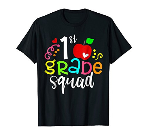 1st First Grade Squad Back To School Teacher T-shirt Gifts 1st First Grade Squad Back To School Teacher T-shirt Gifts