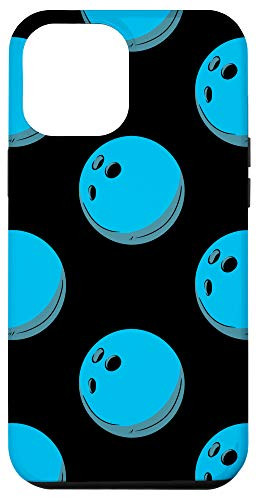 iPhone 12 Pro Max Bowling Ball Shape Pattern Gift - Bowling Player Case