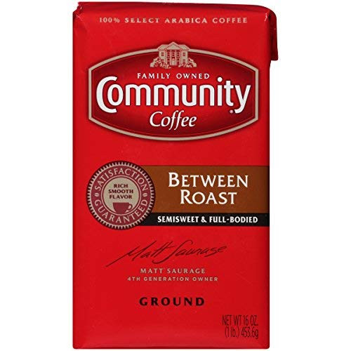 Community Coffee - Between Roast Medium Dark Roast - Premium Ground Coffee - 16 Ounce Bag Community Coffee - Between Roast Medium Dark Roast - Premium Ground Coffee - 16 Ounce Bag