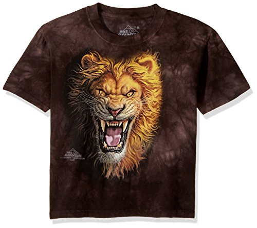 The Mountain Asian Lion Child T-Shirt, Black, XL The Mountain Asian Lion Child T-Shirt, Black, XL