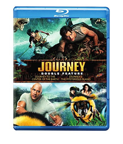 Journey Double Feature -Journey to the Center of the Earth / Journey 2- The Mysterious Island- -Blu-ray-