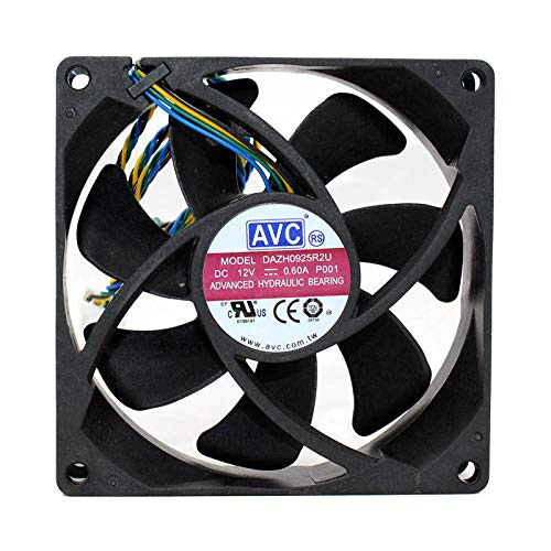 for DAZH0925R2U 0.60A 12V 9025 9CM 4-Wire CPU Violent Speed Fan