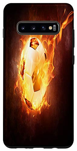 Galaxy S10 plus Ball on fire Case