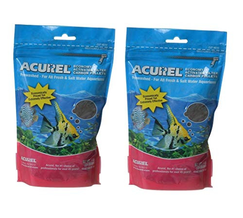 Acurel LLC Economy Activated Filter Carbon Pellets, 6-Pounds -2 Packages, 3 Pounds each-