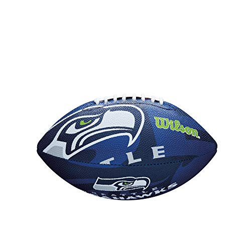 Wilson NFL Junior Team Logo Football -Seattle Seahawks- Wilson NFL Junior Team Logo Football -Seattle Seahawks-