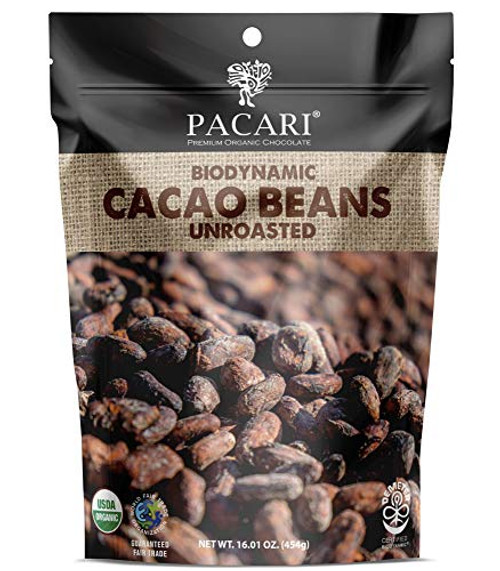 PACARI Gluten Free Keto Food Cacao Organic Beans 100 percent Pure Vegan Chocolate -16oz- PACARI Gluten Free Keto Food Cacao Organic Beans 100 percent Pure Vegan Chocolate -16oz-
