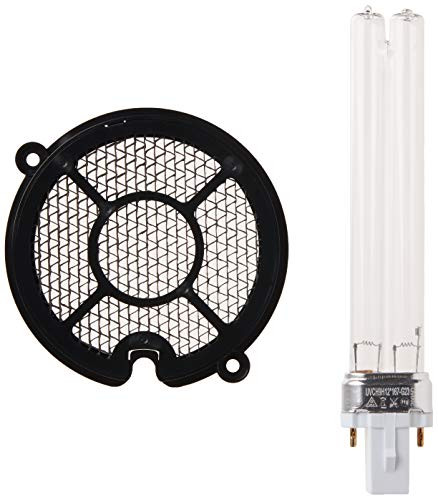 Guardian Technologies GermGuardian EV9LBL EV9LBL UV-C GENUINE Replacement Bulb and TiO2 Disc for UV-C Air Sanitizer, White