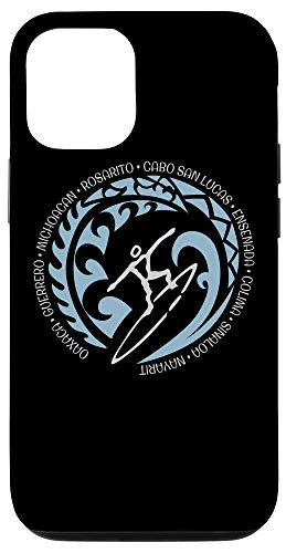 iPhone 12/12 Pro Mexico Surf Surfing Fan Mexican Gift Case
