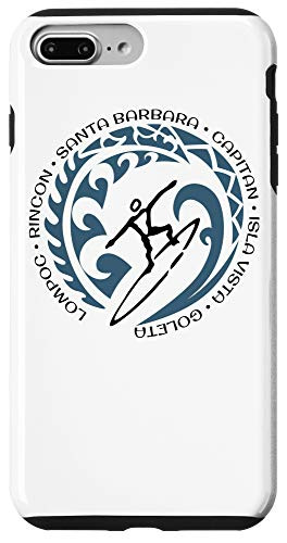 iPhone 7 Plus/8 Plus Santa Barbara Area Surf Surfing Fan California Gift Case
