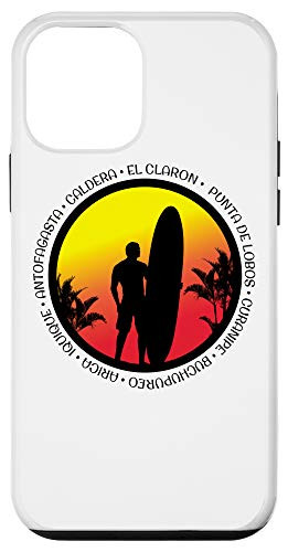 iPhone 12 mini Chile Surf Surfing Fan Chilean Gift Case