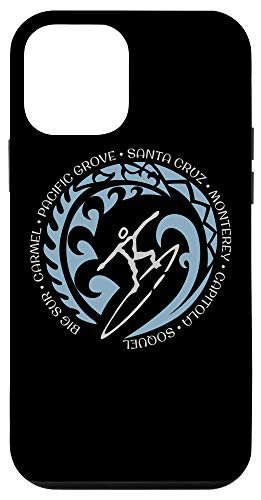 iPhone 12 mini Carmel Santa Cruz Surf Surfing Fan California Gift Case