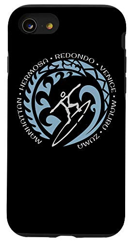 iPhone SE -2020- / 7 / 8 Southern California Surf Surfing Fan Gift Case