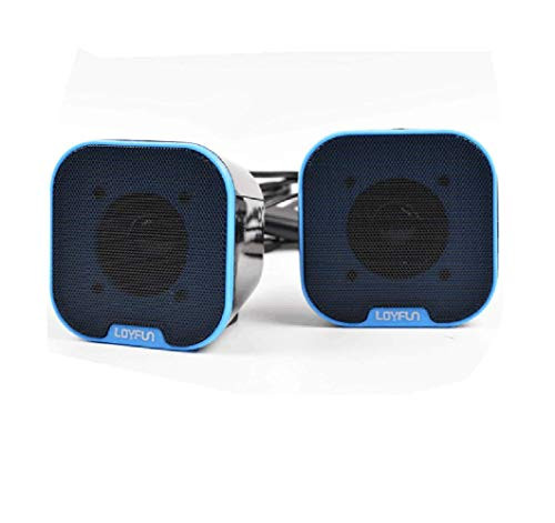 Acoud Computer Speaker Mini USB Speaker Desktop Speaker with Stereo Sound for Laptops and PC Or Smart Phone 3.5mm
