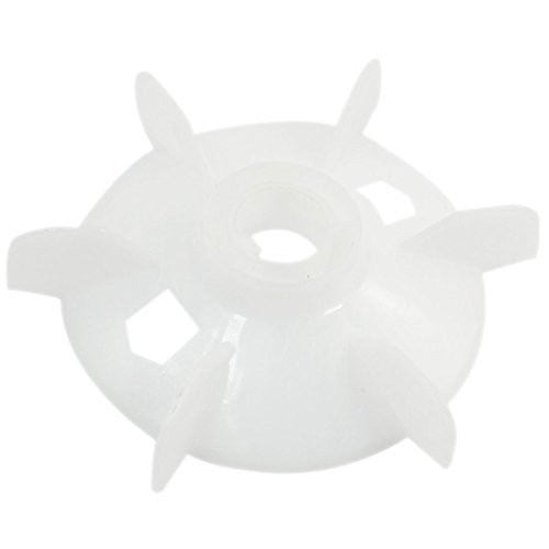 uxcell Spare Part 24mm Inner Dia 6 Vanes Impeller Motor Fan Vanes Wheel