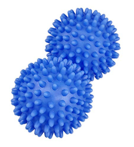 Dryer Balls 4 Pack All Colors- Reusable Dryer Balls Replace Laundry Drying Fabric Softener and Saves You Money -4, Blue-