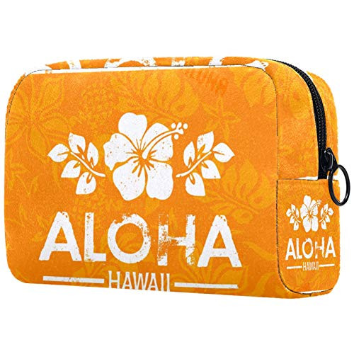 Toiletry Bag Cosmetic Travel Makeup Organizer Wash Bag Pouch with Zipper Retro Aloha Hawaii for Travel Accessories Essentials Toiletry Bag Cosmetic Travel Makeup Organizer Wash Bag Pouch with Zipper Retro Aloha Hawaii for Travel Accessories Essentials