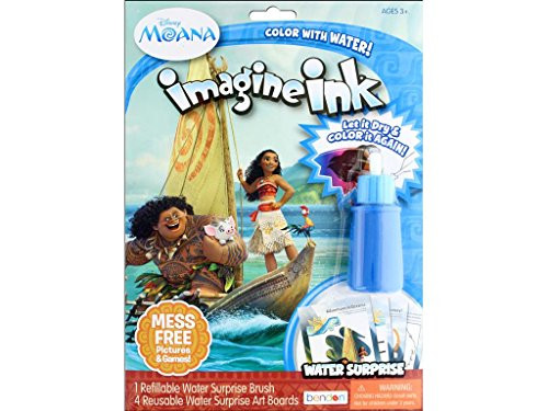 Bendon 86692 Moana Imagine Ink Water Surprise Set