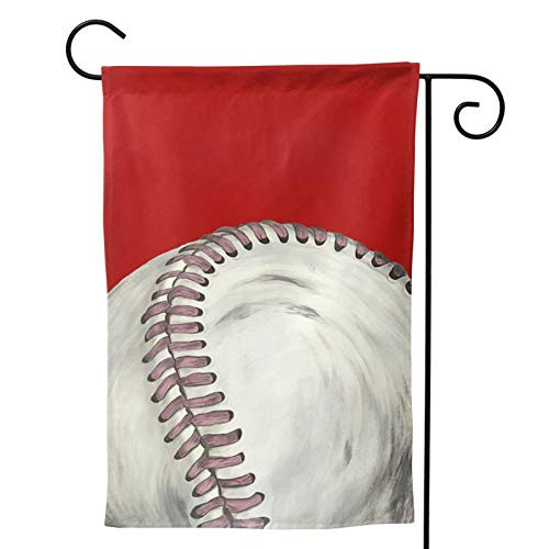 POUDBDH Baseball Fans of Red Players Cool Seasonal Family Double Sided Garden Flag Outdoor Funny Decorative Flags for Garden Yard Lawn Decor Gift 12 X 18 Inch POUDBDH Baseball Fans of Red Players Cool Seasonal Family Double Sided Garden Flag Outdoor Funny Decorative Flags for Garden Yard Lawn Decor Gift 12 X 18 Inch