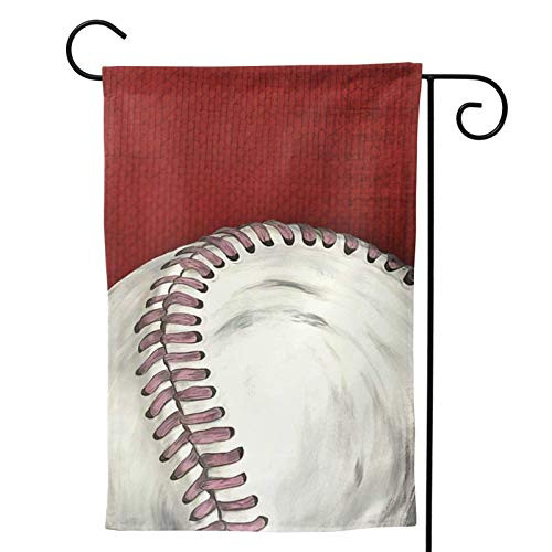 POUDBDH Baseball Fans of Red Players Seasonal Family Double Sided Garden Flag Outdoor Funny Decorative Flags for Garden Yard Lawn Decor Gift 12 X 18 Inch POUDBDH Baseball Fans of Red Players Seasonal Family Double Sided Garden Flag Outdoor Funny Decorative Flags for Garden Yard Lawn Decor Gift 12 X 18 Inch