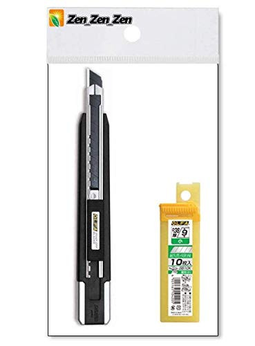 OLFA Small Utility Knife Cutter with Spare Box LTD-04 Blade 9mm S-Type/Replacement Blade 10 Blades SB10KS -with Our Shop Original Description of Goods- Japan