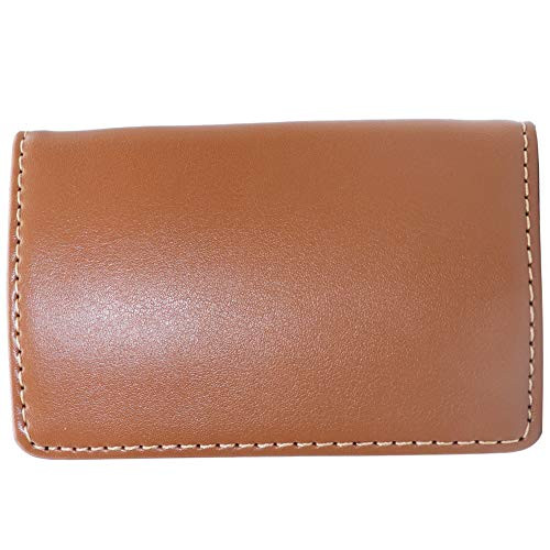 Watreur Business Card Holder Professional Business Name Card Holder Stainless Steel Business Card Case with Magnetic Shut - Brown Watreur Business Card Holder Professional Business Name Card Holder Stainless Steel Business Card Case with Magnetic Shut - Brown