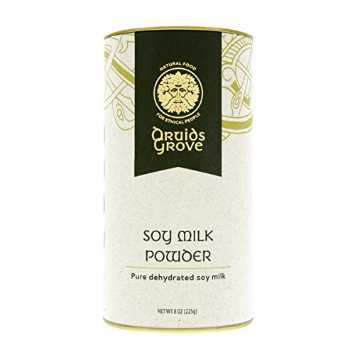 Druids Grove Organic Soy Milk Powder ? Vegan ? Non-GMO ? Gluten-Free ? OU Kosher Certified - 8 oz. Druids Grove Organic Soy Milk Powder ? Vegan ? Non-GMO ? Gluten-Free ? OU Kosher Certified - 8 oz.