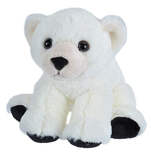 Wild Republic Polar Bear Baby Plush, Stuffed Animal, Plush Toy, Gifts for Kids, Cuddlekins 8 Inches Wild Republic Polar Bear Baby Plush, Stuffed Animal, Plush Toy, Gifts for Kids, Cuddlekins 8 Inches