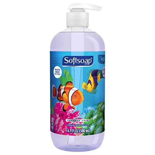 Softsoap Liquid Hand Soap, Aquarium Series - 500ml, 16.1 Fl oz Softsoap Liquid Hand Soap, Aquarium Series - 500ml, 16.1 Fl oz