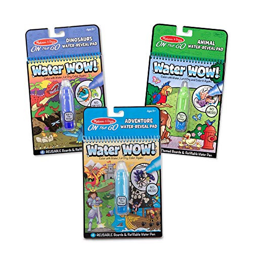 Melissa and Doug Water Wow Bundle - Dinosaur, Adventure and Animals Melissa and Doug Water Wow Bundle - Dinosaur, Adventure and Animals