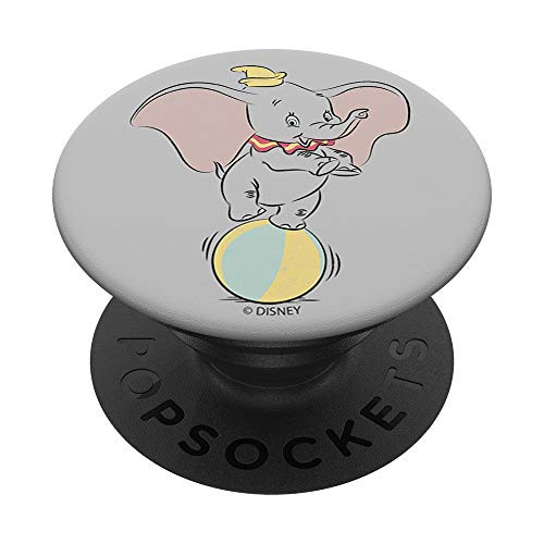 Disney Dumbo Balancing Ball Portrait PopSockets Grip and Stand for Phones and Tablets