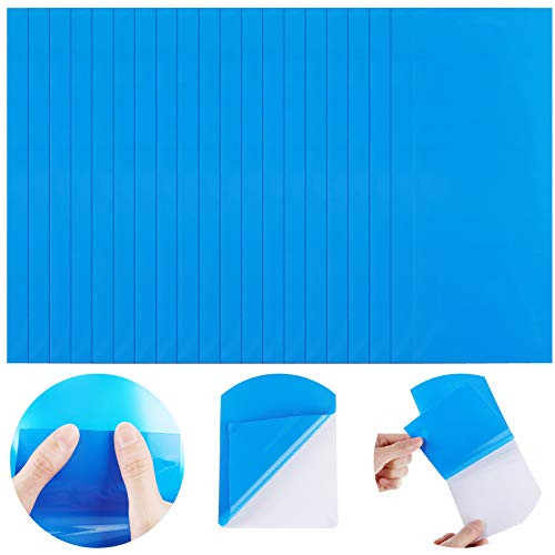 Self-Adhesive PVC Repair Patches, Vinyl Pool Liner Patch Boat Repair Vinyl Rubbers for Inflatable Boat Raft Kayak Canoe, Rectangle -Blue,20 Pieces- Self-Adhesive PVC Repair Patches, Vinyl Pool Liner Patch Boat Repair Vinyl Rubbers for Inflatable Boat Raft Kayak Canoe, Rectangle -Blue,20 Pieces-