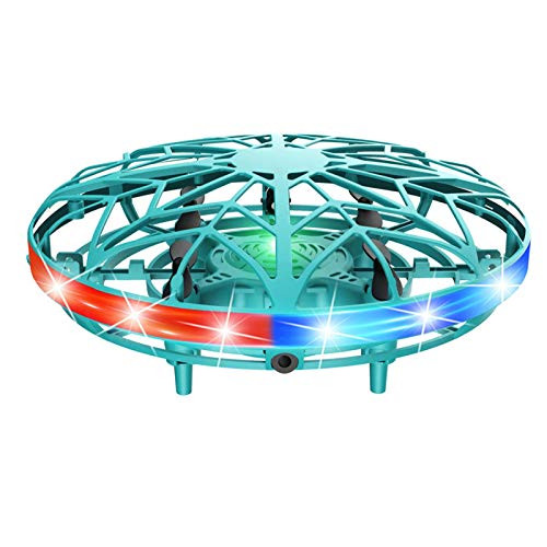 EMVANV Hand Control Mini Drone UFO for Kids Adults, Flying Helicopter with LED Light RC Drone Ball Drone Toys Induction Aircraft EMVANV Hand Control Mini Drone UFO for Kids Adults, Flying Helicopter with LED Light RC Drone Ball Drone Toys Induction Aircraft