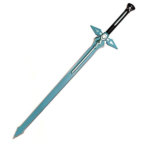 Foam Toy- 32" SAO Kiritos Foam Sword Fantasy One Hand Foam Medieval Sword, Rapier for Cosplay, Gift, Collection -Dark Repulser- Foam Toy- 32" SAO Kiritos Foam Sword Fantasy One Hand Foam Medieval Sword, Rapier for Cosplay, Gift, Collection -Dark Repulser-