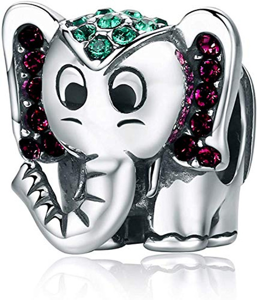 Annmors Elephant Charms Lucky Charm fits Pandora Charms Bracelets for Woman-925 Sterling Silver Dangle Pendant Bead,Girl Jewelry Gifts for Women Bracelet and Necklace and Bangle Annmors Elephant Charms Lucky Charm fits Pandora Charms Bracelets for Woman-925 Sterling Silver Dangle Pendant Bead,Girl Jewelry Gifts for Women Bracelet and Necklace and Bangle