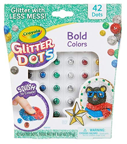 Crayola Glitter DOTS Bold Colors