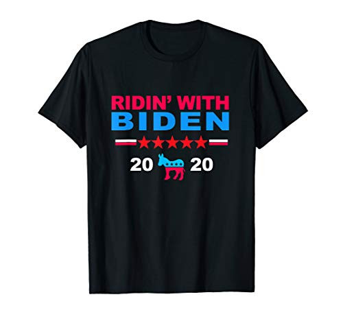 Riden With Biden Shirt 2020 Vote Joe Biden Tshirt Tee T-Shirt