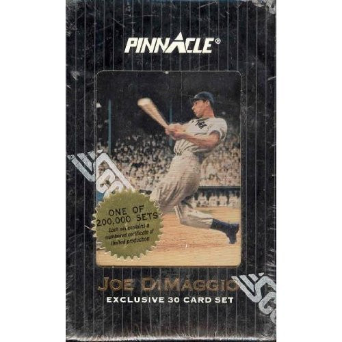 Pinnacle Joe Dimaggio Exclusive 30 Card Set Pinnacle Joe Dimaggio Exclusive 30 Card Set