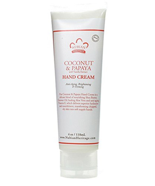Nubian Heritage Hand Crm Coconut Papaya Nubian Heritage Hand Crm Coconut Papaya