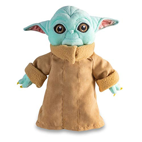 Star Wars Baby yoda Plush Toy - 12in Small Yoda Baby Figure from The Mandalorian, Collectible Stuffed Character for Movie Fans Star Wars Baby yoda Plush Toy - 12in Small Yoda Baby Figure from The Mandalorian, Collectible Stuffed Character for Movie Fans