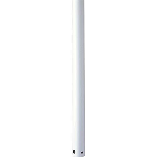 Progress Lighting P2603-28 AirPro Downrod Ceiling Fan Down Rod, 12.00x12.00x0.75, White