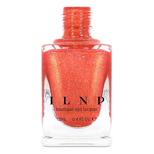 ILNP On Location - Orange Coral Holographic Nail Polish