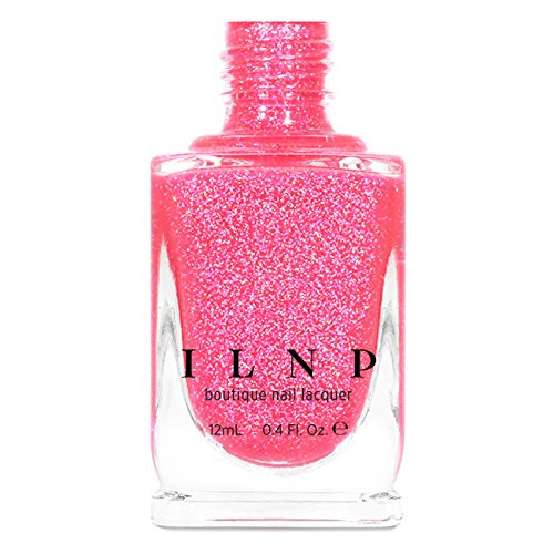 ILNP Misbehaving - Vivid Neon Pink Holographic Sheer Jelly Nail Polish ILNP Misbehaving - Vivid Neon Pink Holographic Sheer Jelly Nail Polish