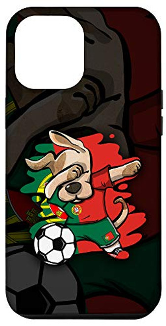 iPhone 12 Pro Max Dab Dog Portugal Soccer Fans Jersey Portuguese Flag Football Case