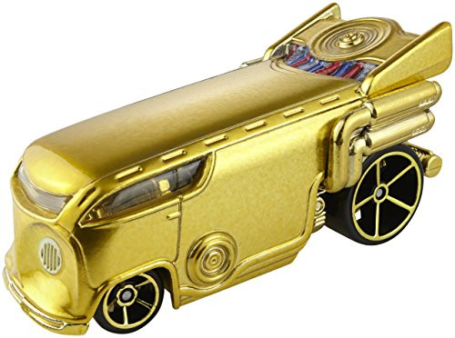 Hot Wheels Star Wars Character Car, C-3PO Hot Wheels Star Wars Character Car, C-3PO