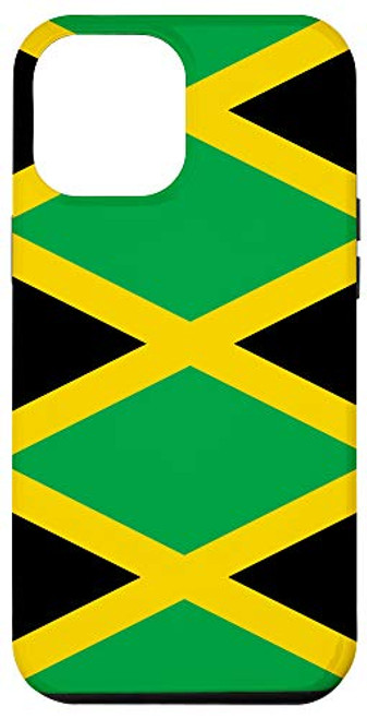 iPhone 12 Pro Max Jamaica Flag Jersey Style Vintage Jamaican Pride Flags Fan Case